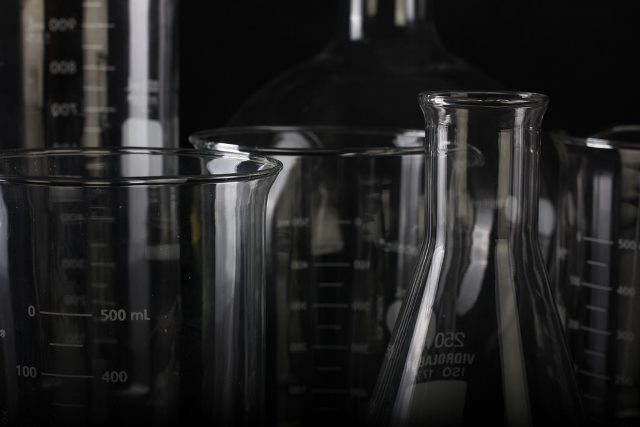 chemistry beakers